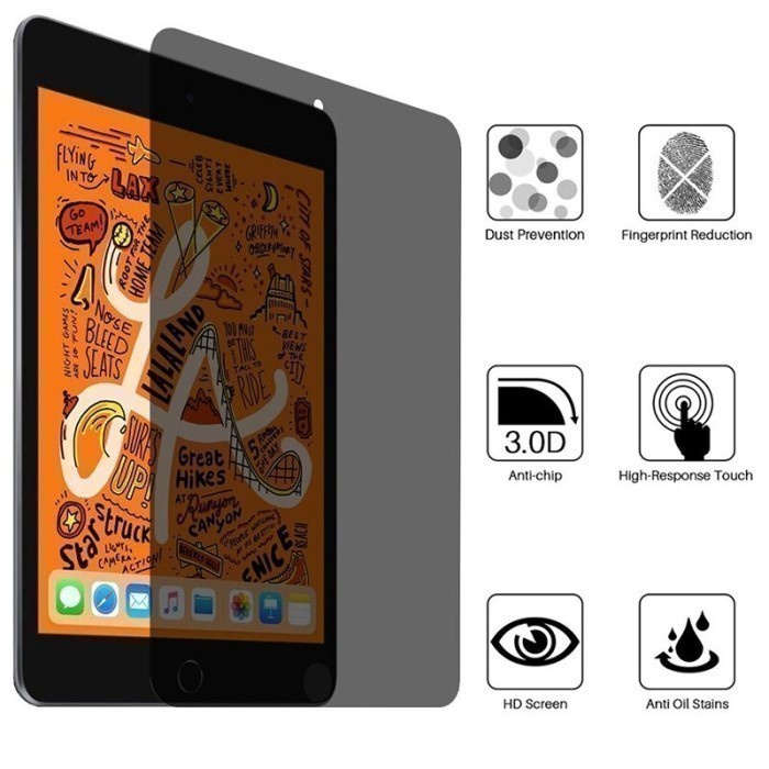 IPAD 8 10.2 HYDROGEL PRIVACY ANTI GORES ANTISPY APPLE IPAD 8 10.2 INCH