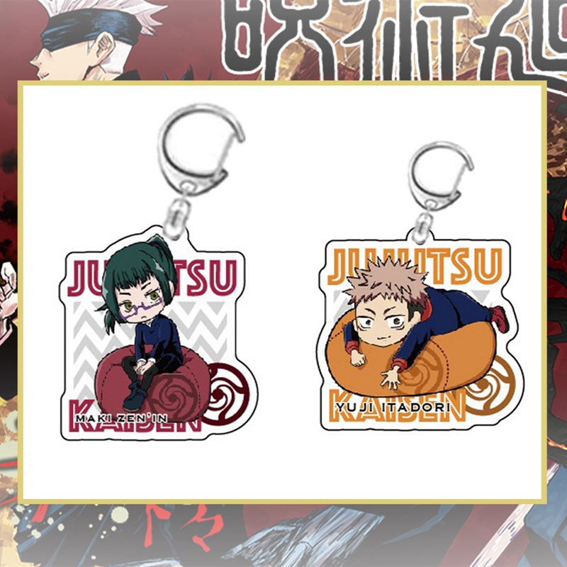 Gantungan Kunci Desain Jujutsu Kaisen Gojo Satoru Charms