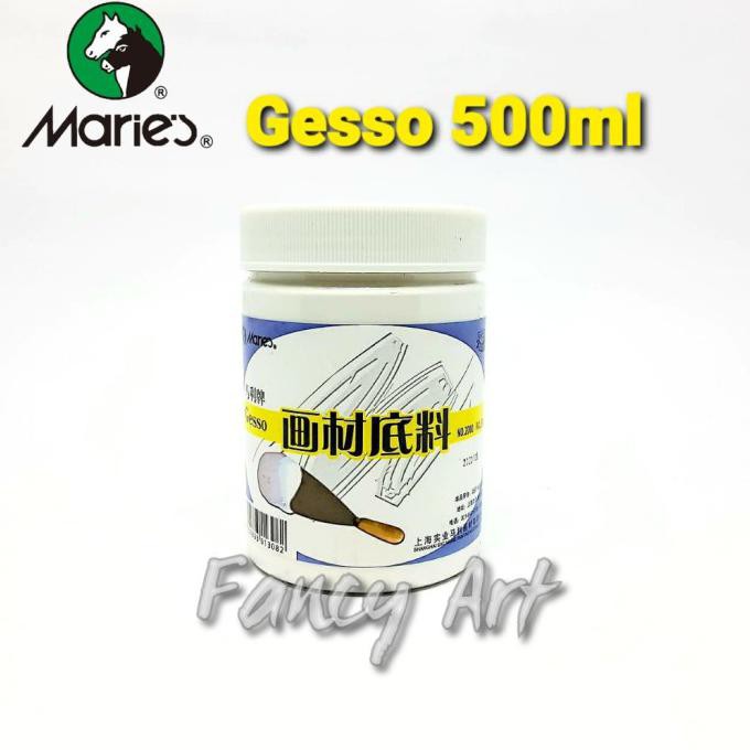 

TERLARIS MARIES GESSO WHITE 500ML PERALATAN MELUKIS ART SET MENGGAMBAR