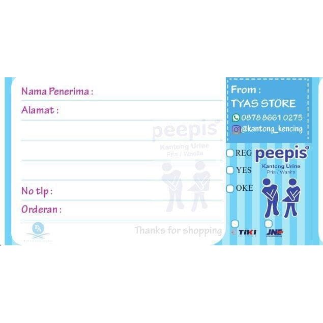 

[Promo] Cetak Stiker alamat ukuran 8x12 Diskon