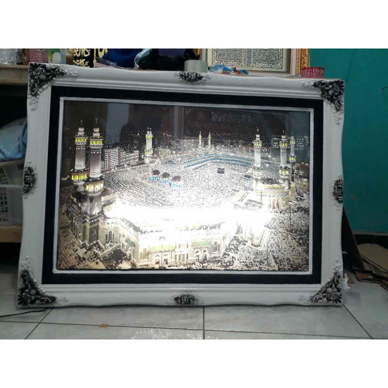 KALIGRAFI MEKAH LAMPU + MP3 30 JUZ SUPER