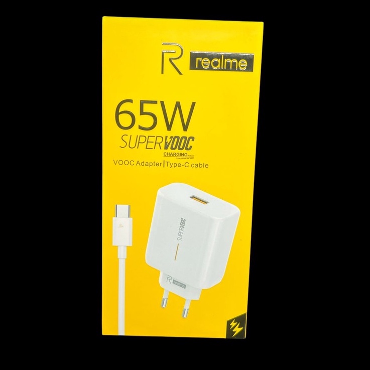 Charger REALME 65 Watt USB to C SuperVooc/Type C to Type C SuperDart