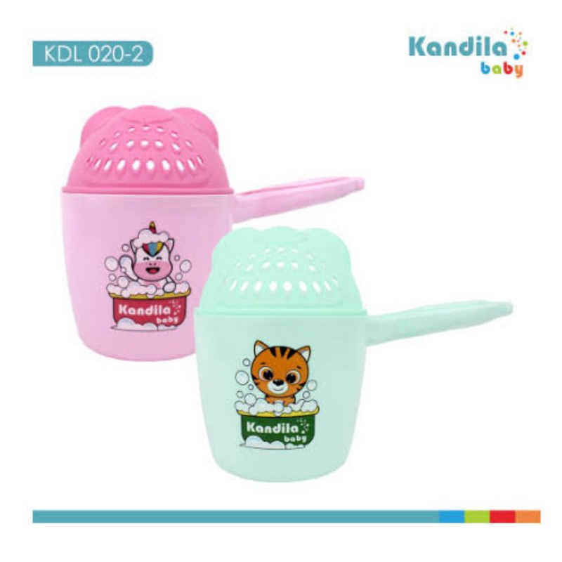 Kandila Baby Bath Shampoo Rinse Cup KDL020-2  - Kandila Gayung Shower Mandi Shampo Bayi - Gayung Shampo Bayi