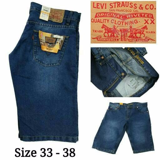 SPECIAL Celana Jeans Pendek Levis Pria Jumbo MURAH MERIAH