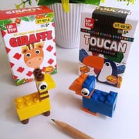 

Rautan Pensil Lego DIY Puzzle Kreatifitas/Pencil Sharpener - ANimal-
