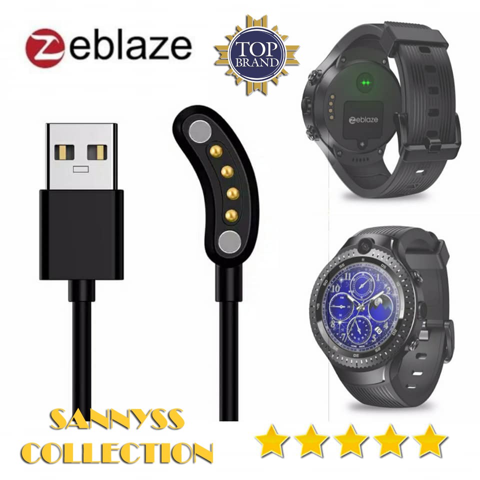 KABEL CABLE USB CHARGER MAGNETIC UNTUK ZEBLAZE THOR 4 DUAL