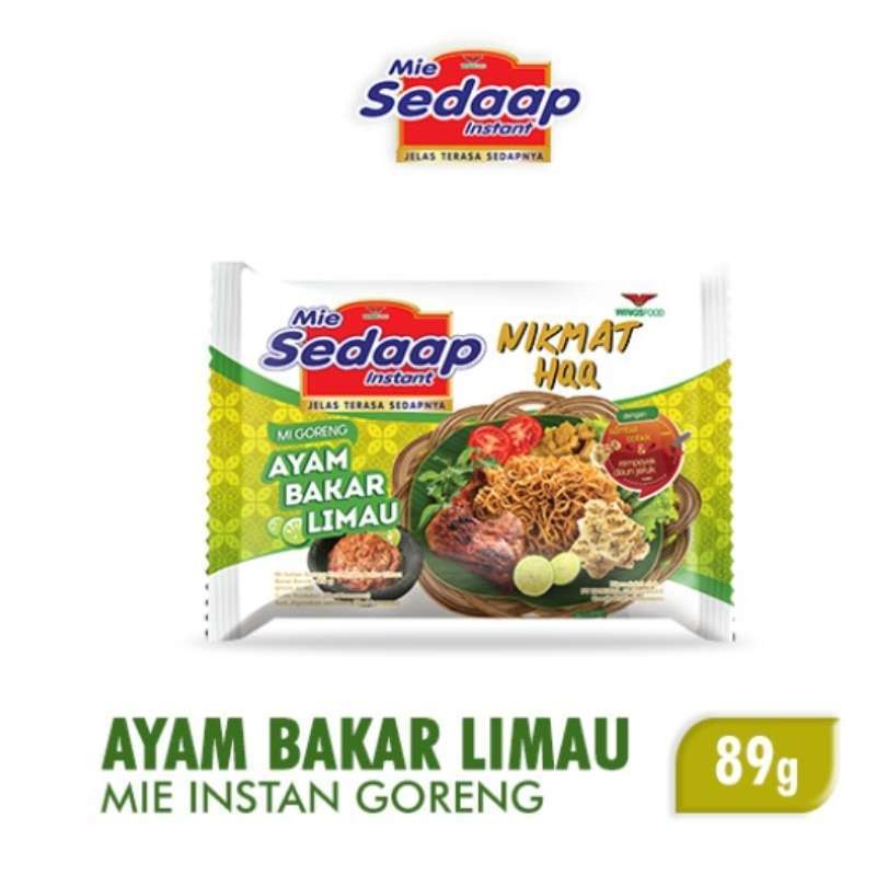 

SEDAAP Mie Instan Ayam Bakar Limau [89 Gr]