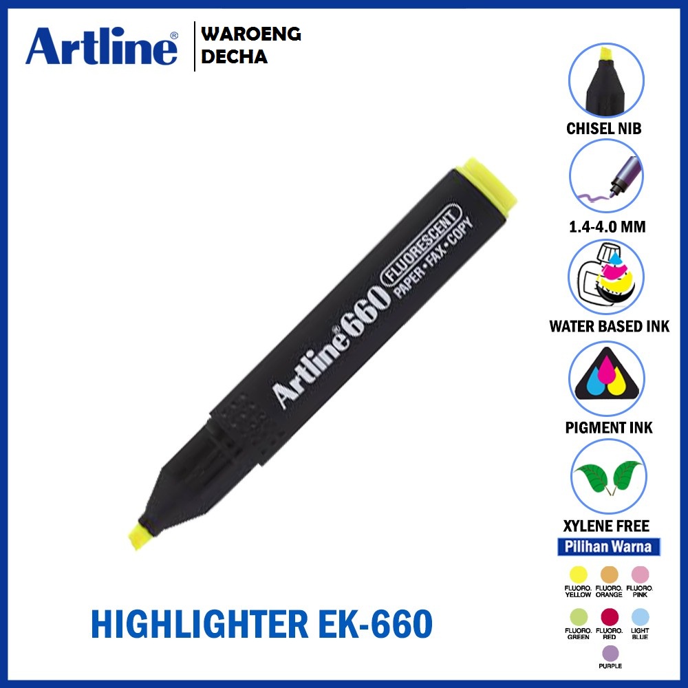 

Stabilo Artline 660 Highlighter EK-660