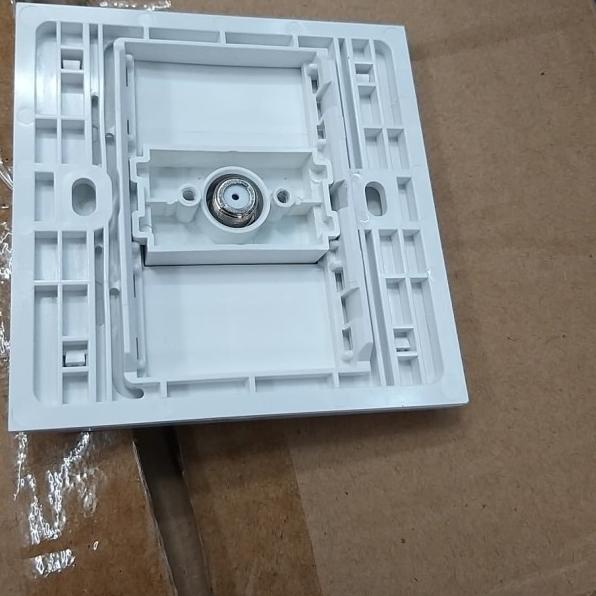 ✷ faseplate soket outlet stop kontak panel TV kabel ◘