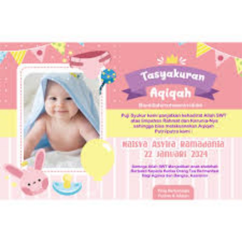

STICKER TASYAKURAN AKIKAH ANAK