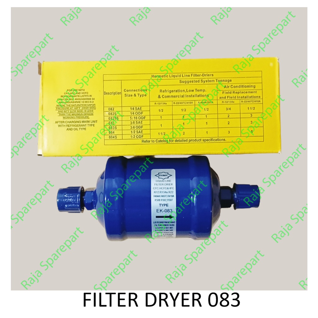 Filter Dryer 083 Inlet/Outlet 3/8&quot;