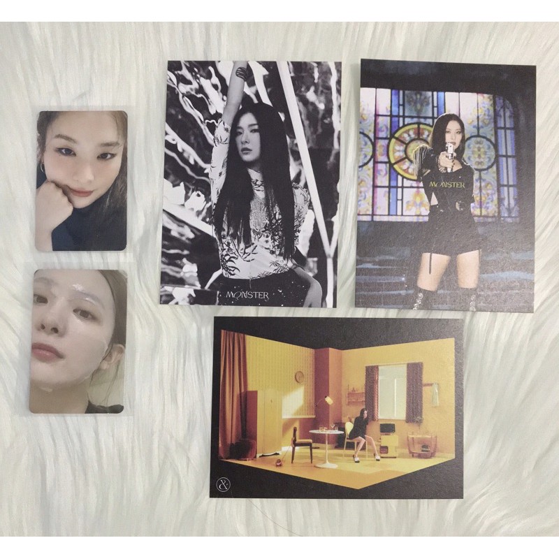 Red Velvet Irene & Seulgi - Monster [Base Note ver.] Photocard PC/Postcard only