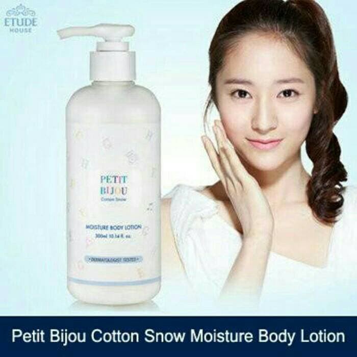 ETUDE HOUSE Petit Bijou Cotton Snow Moisture Body Lotion 300ml