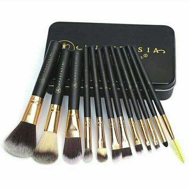 Jual BRUSH ANASTASIA BLACK ISI 12PC | Shopee Indonesia