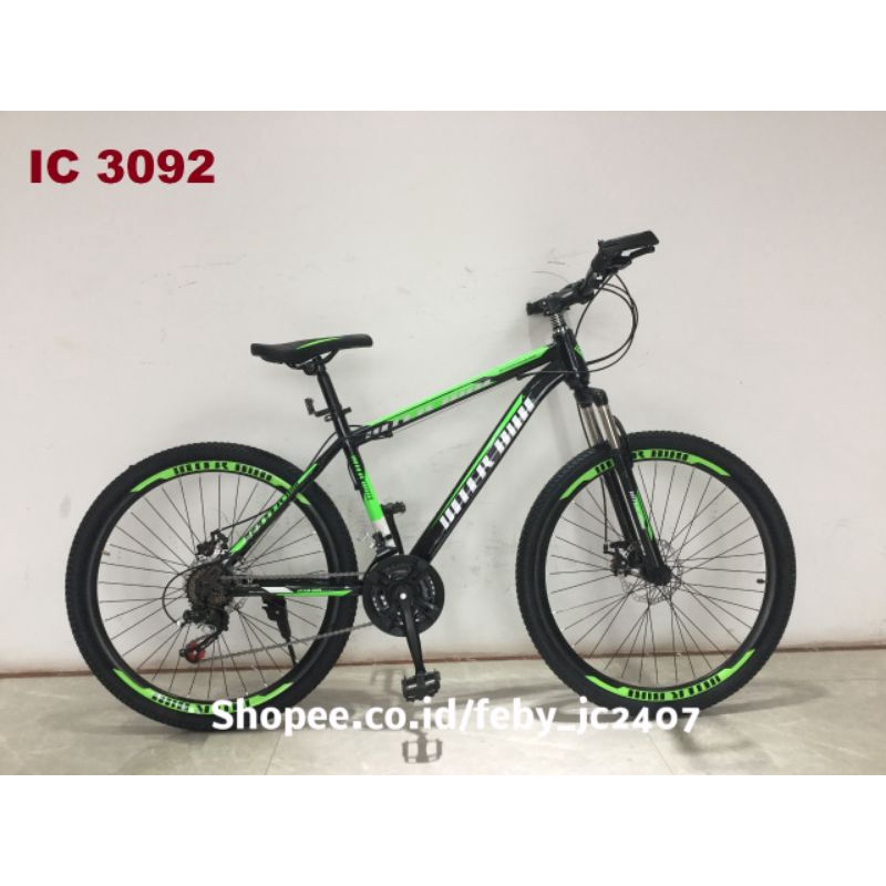 Interbike Jet Force Sepeda Gunung Mtb ukuran 26 inch 7 speed-7