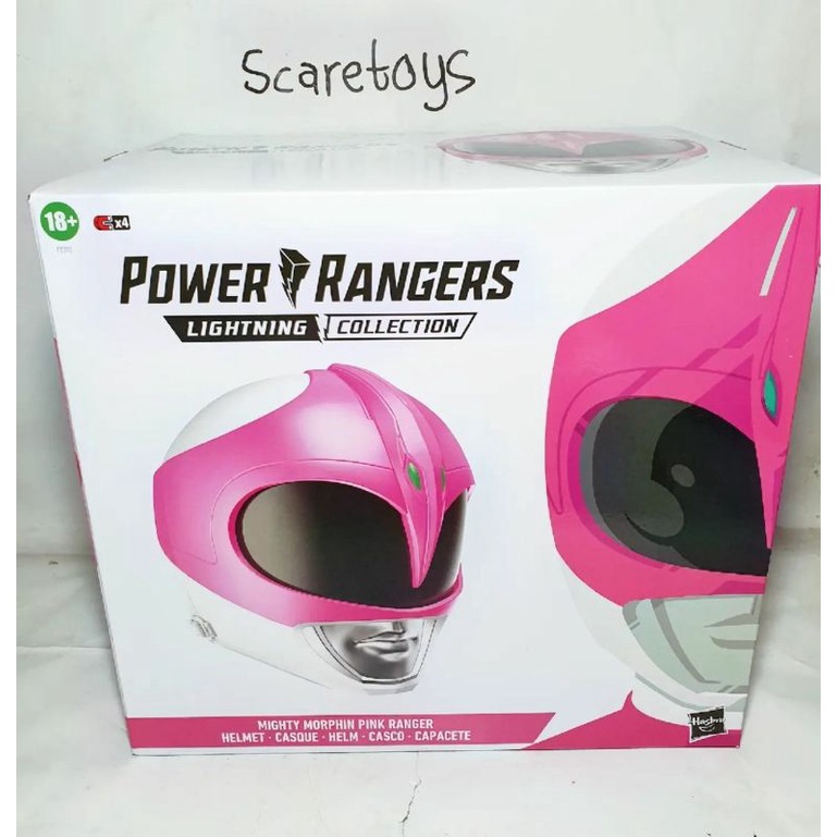 Lightning Collection Power Rangers Mighty Morphin Pink Ranger Helmet