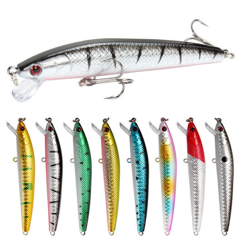 Lure Minnow Sinking Umpan Pancing Swimbait Fishing Lure Bass Wobbler Ikan Kecil Kail Memancing Kait