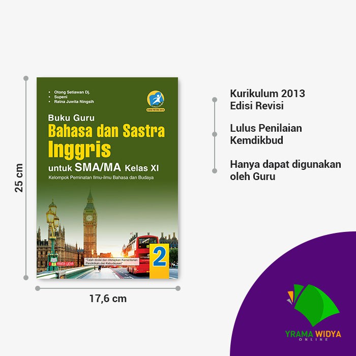 Yrama Widya - Buku Guru Bahasa Dan Sastra Inggris Untuk SMA/MA Kelas XI Peminatan