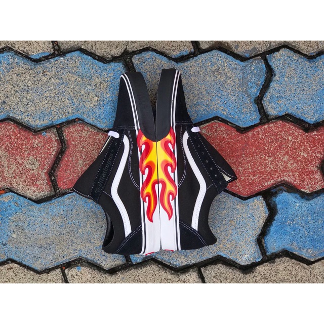 Vans Old Skool Flame Cut Out