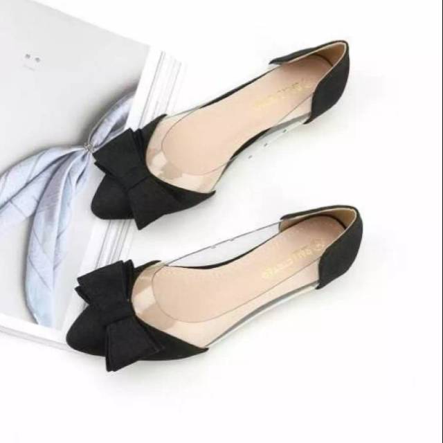 New platshoes wanita mika glitar trendy ukuran 36/40