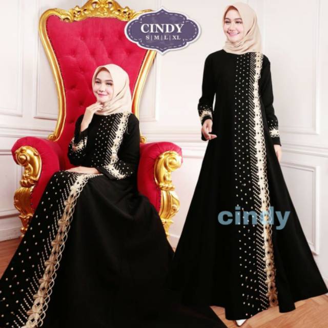 Gamis Abaya Gamis Hitam Gamis Bordir Gamis Dess Maxi Turky