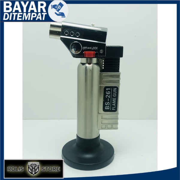 KOREK API POWER TORCH BS-261 KOREK API POWER ISI ULANG GAS