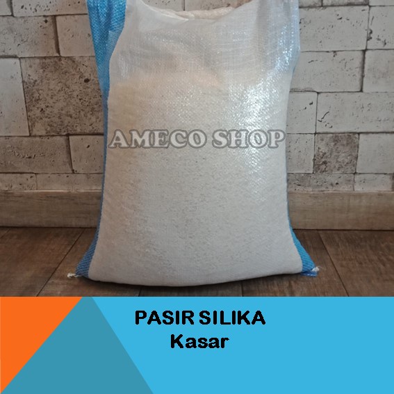 Pasir Silica Silika Kasar Aquascape Aquarium 1Kg