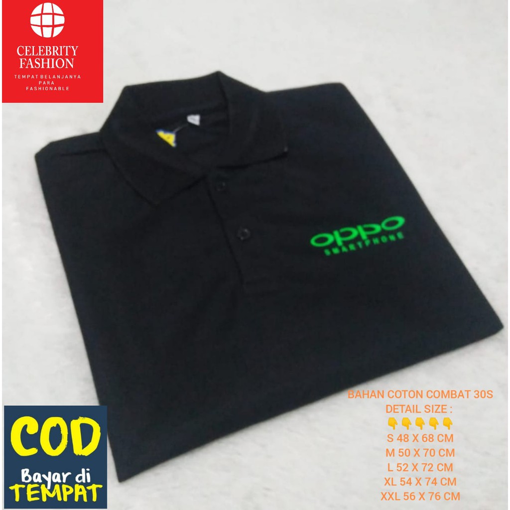 POLO SHIRT HP OPPO BAJU POLO HP OPPO