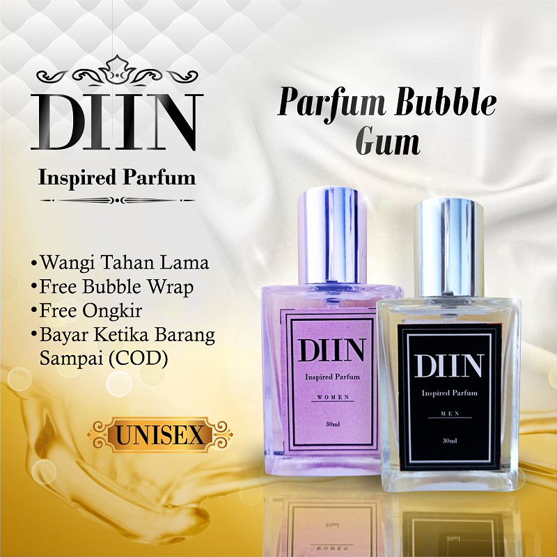 Parfum Pria tahan lama Bubble Gum Permen Karet Parfume Farfum Minyak Wangi Pria Wanita Pewangi Badan