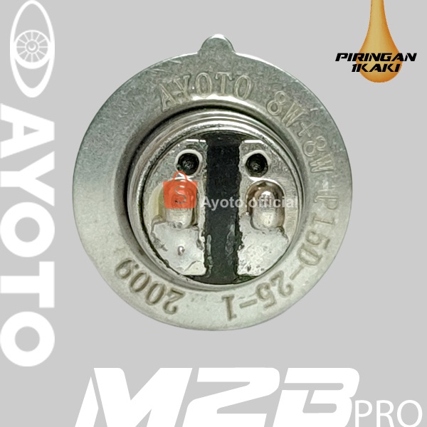 Lampu motor led motor bebek/matic AYOTO M2B PRO ac dc HI/LO