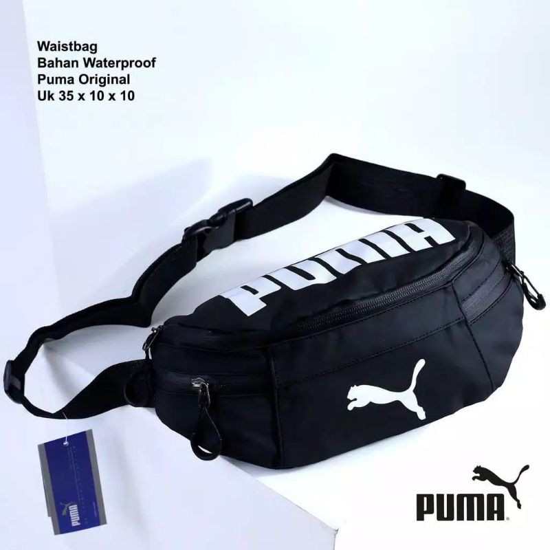 Tas Waistbag/Pinggang pria PUMA waterproof import Hiqh Quality