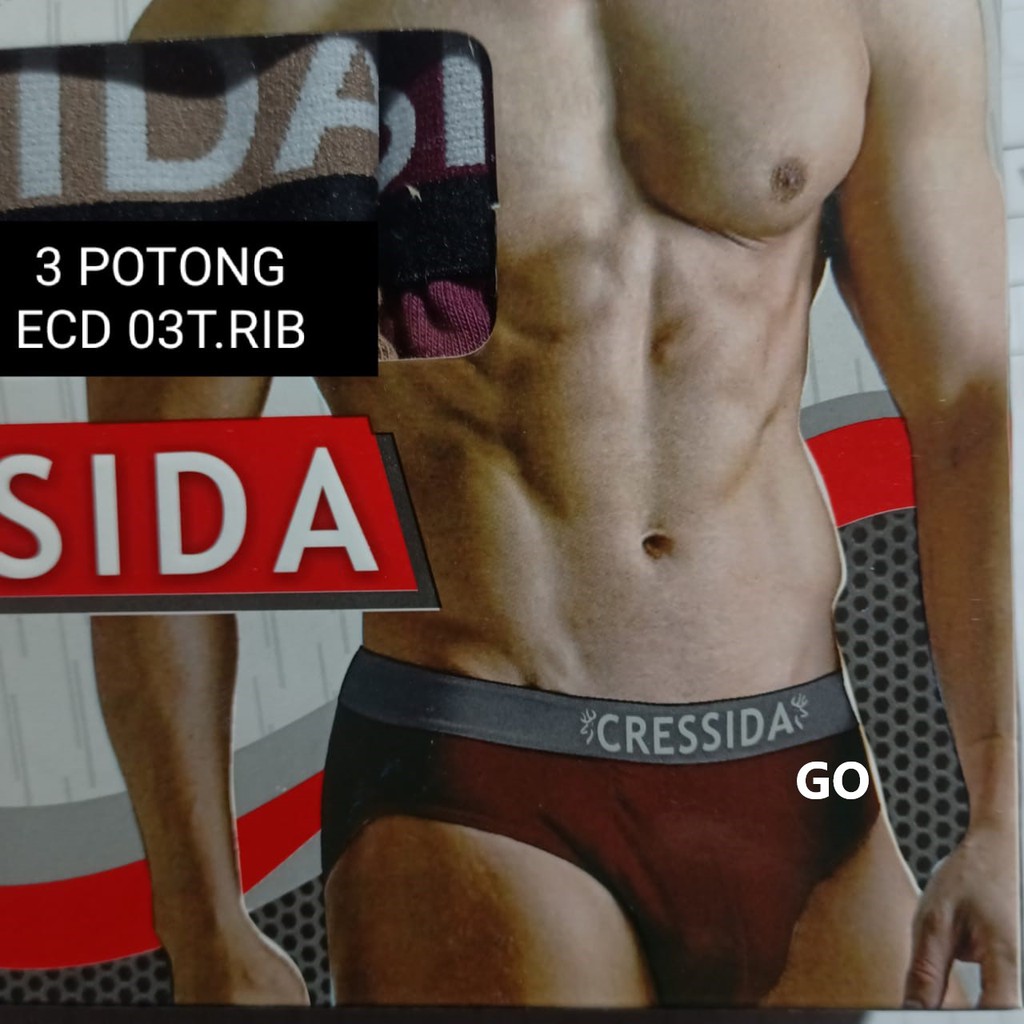 gof Cressida Underwear  Ecd.03t.rib CELANA DALAM PRIA