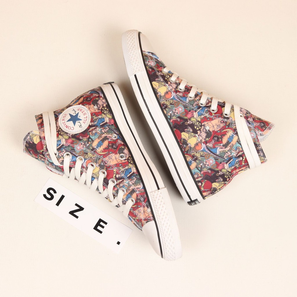 One  Piece X  Converse All Stars 100Th Multi