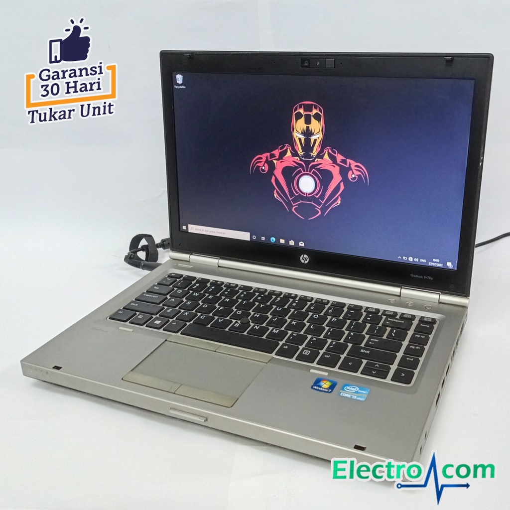 Second Laptop HP Probook 8470P i5 Gen2 4/320GB HDD 14inch Murah