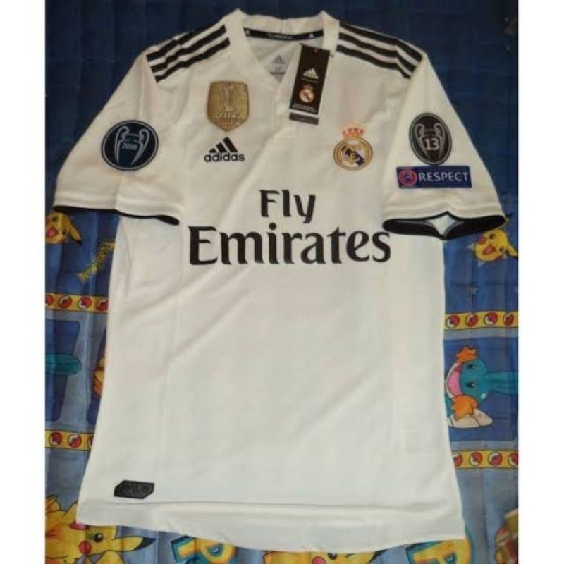 Jersey Real Madrid 2018 2019 Full Printing Custom