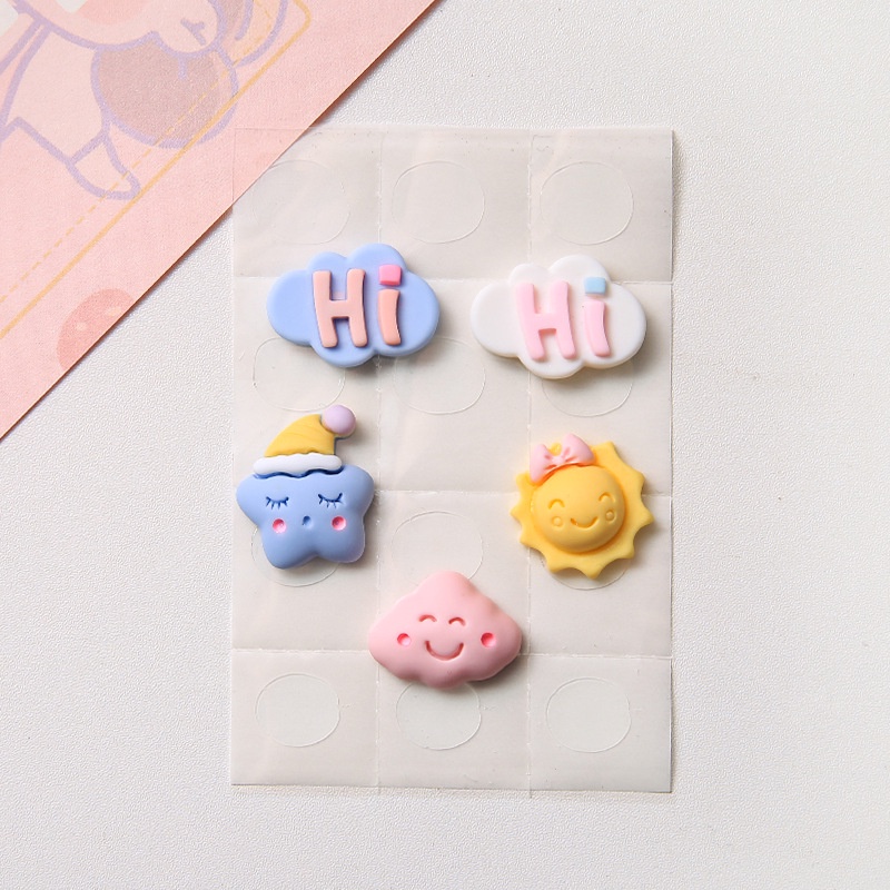 TOKO MUDA Stiker 3D Karakter Lucu Stiker Botol Viral