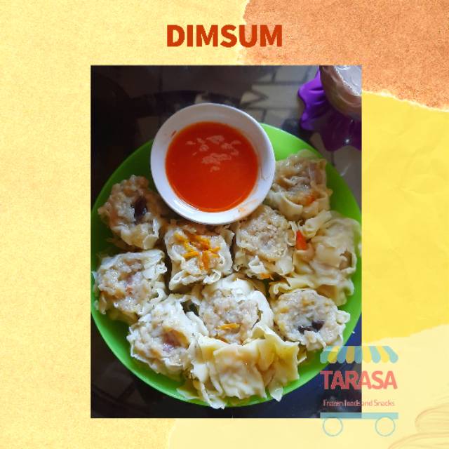 

Dimsum ayam & udang isi 10 pcs