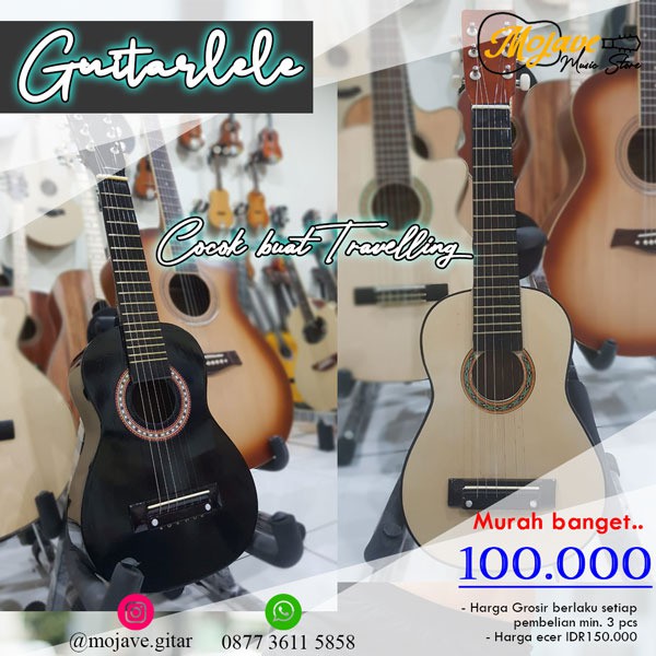 Gitarlele / Gitar Travel / Gitar Mini Senar 6