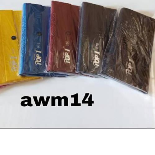 

► (Bisa ) Dompet Disiplin Anggaran Bulanan Cheque Giro Keeper Model Kancing/Klip Money Folder ℮