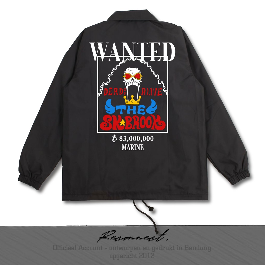 Reconnect Coach Jacket One Piece Soul King Brook - Unisex