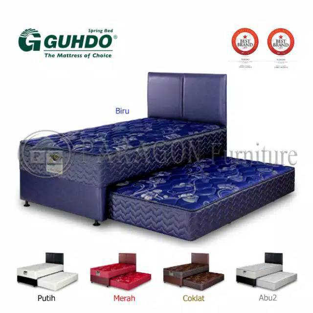 KASUR SPRING BED GUHDO NEW PRIMA ATLANTIC PROSPINE FULL SET BUSA TERMURAH KASUR TERLARIS KASUR TERPE