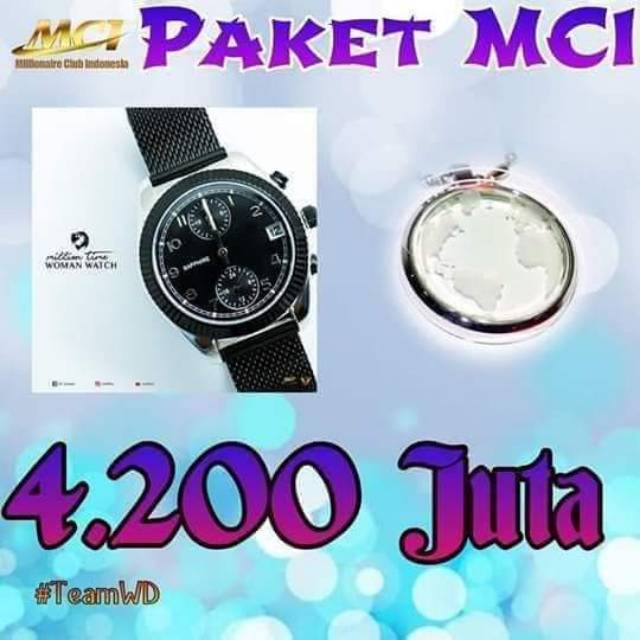 HOT PROMO JAM TANGAN GERMANIUM MCI DAN KALUNG MCI