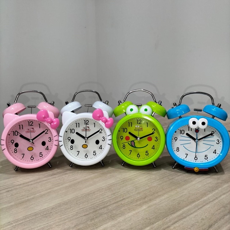 Jam Beker 7701/7702/7703 Karakter Hellokitty,keropi,Doraemon