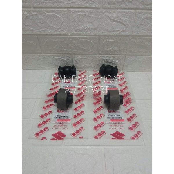 Bushing Lower Arm Big Small Bosh Sayap Besar Kecil Suzuki Ertiga X-OVER SX4 Swift 2set 4pc ORIGINAL