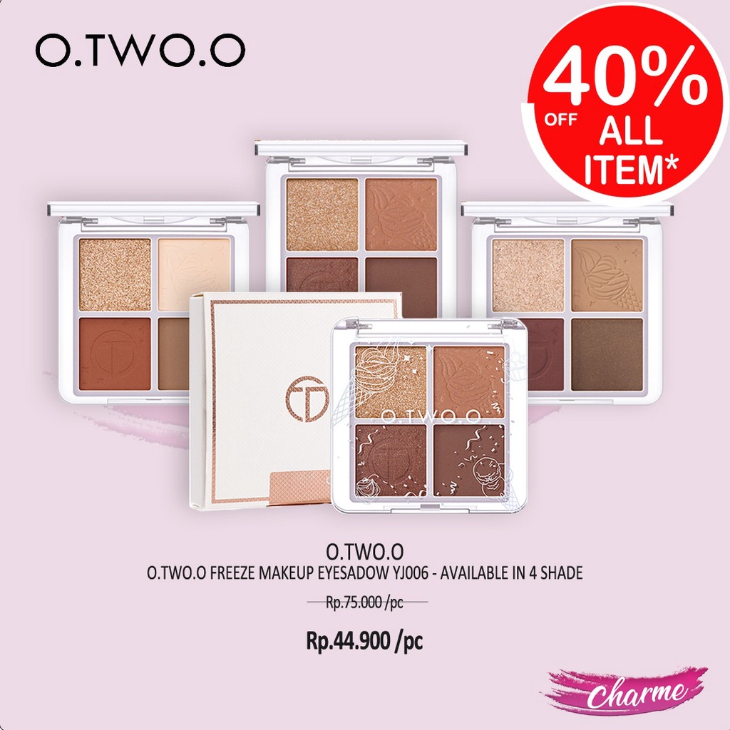 (READY &amp; ORI) O.TWO.O Otwoo Freeze Makeup Eyeshadow YJ006