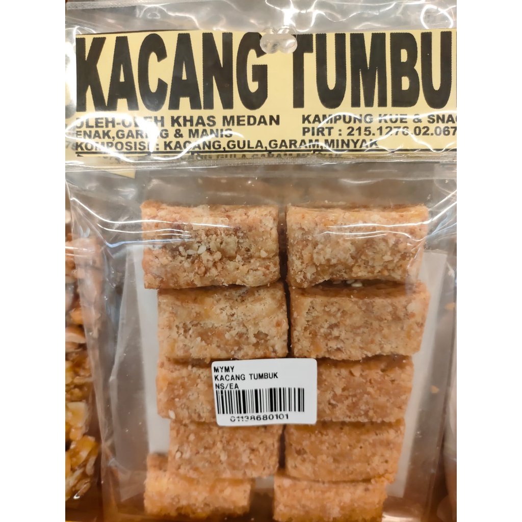 

KACANG TUMBUK / KACANG POTONG KAMPUNG KUE & SNACK KHAS MEDAN [BB]