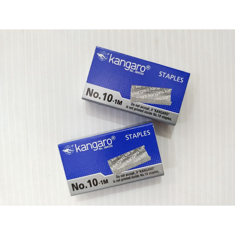 

Isi Staples Kangaro No. 10-1M - Isi Stapler Kangaro - Isi Staple - Alat Perlengkapan Kantor Sekolah