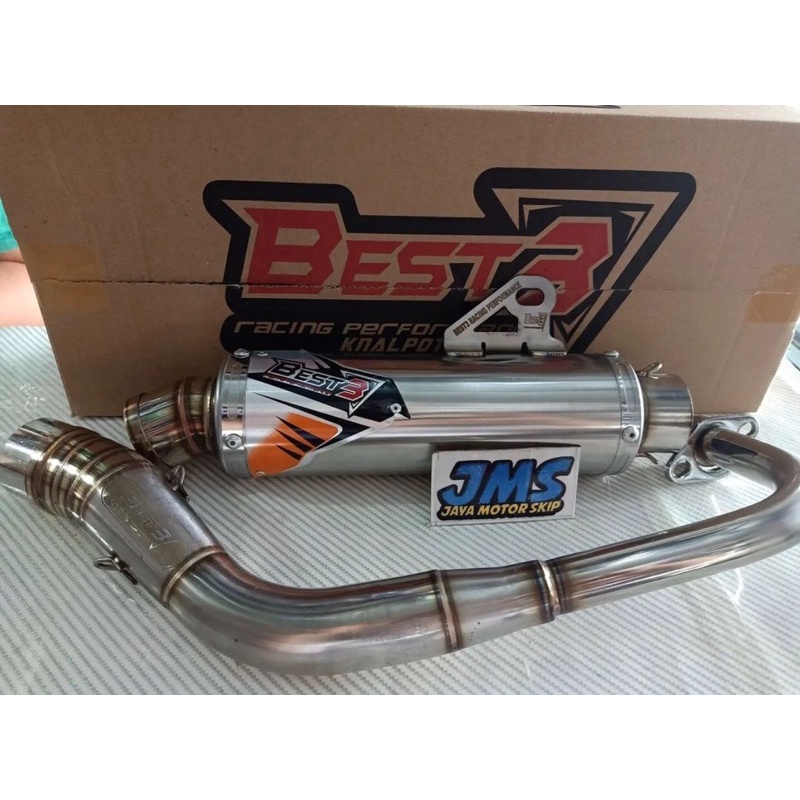 Knalpot Best 3 Mio Sporty/ Mio Soul Karbu