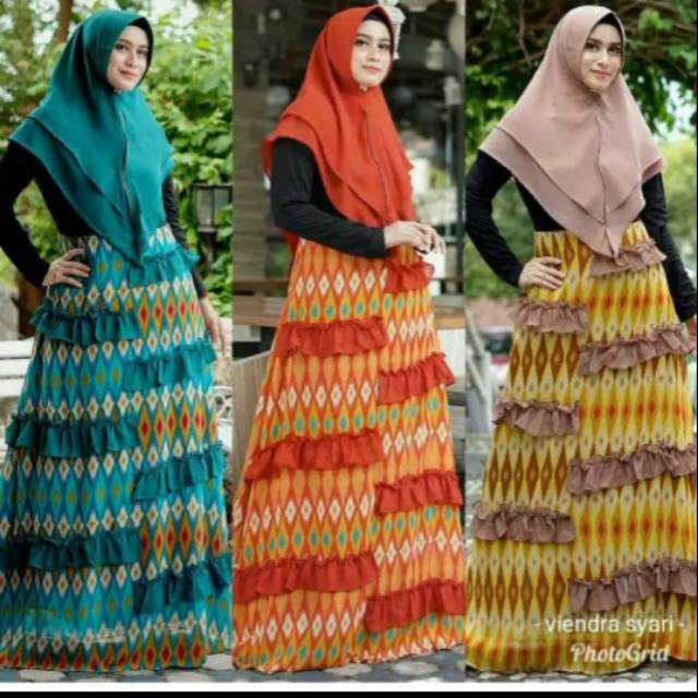 Viendra syari 1 set (original)