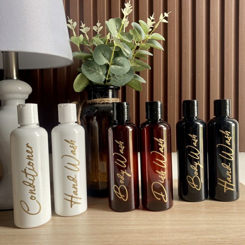 BOTOL FLIPTOP 250ml BOTOL TRAVEL FREE STIKER CUTTING GOLD